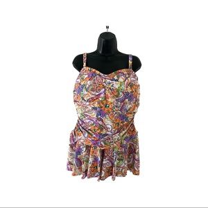 Ralph Lauren women’s one piece swimsuit size 20w